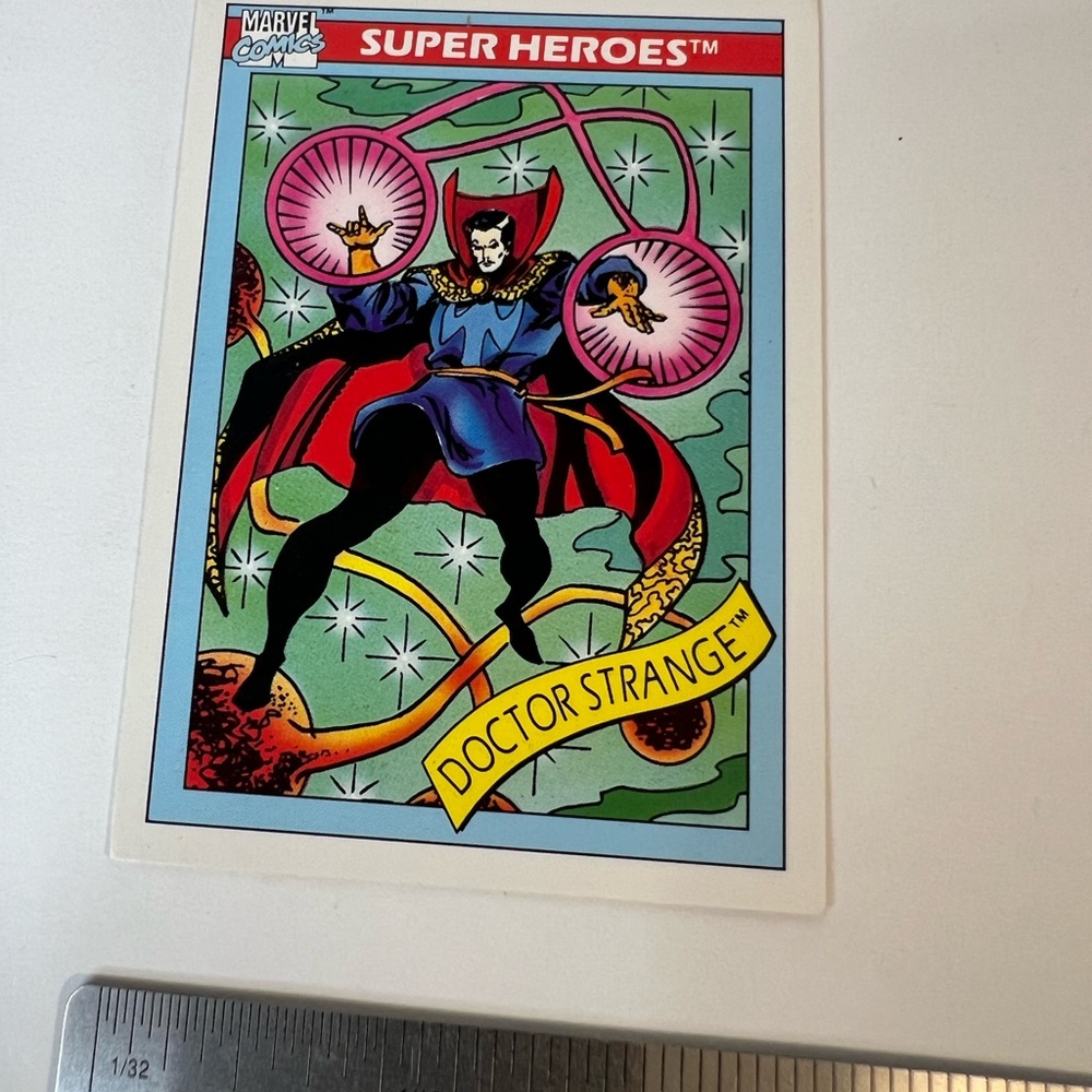 1990 Marvel Universe Series 1 #34 Doctor Strange Comic Trading Card